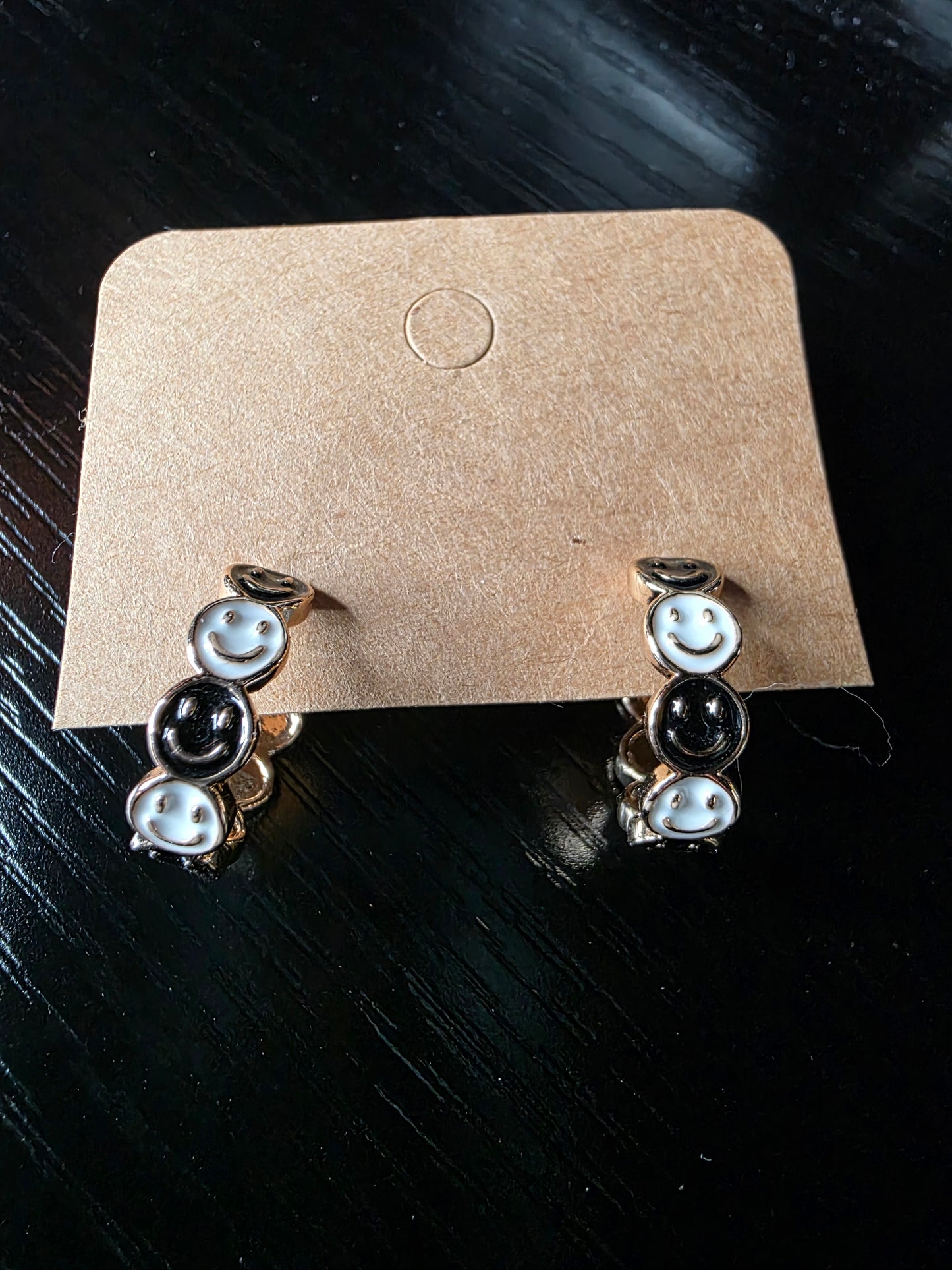 Retro Happy Hoops Earrings