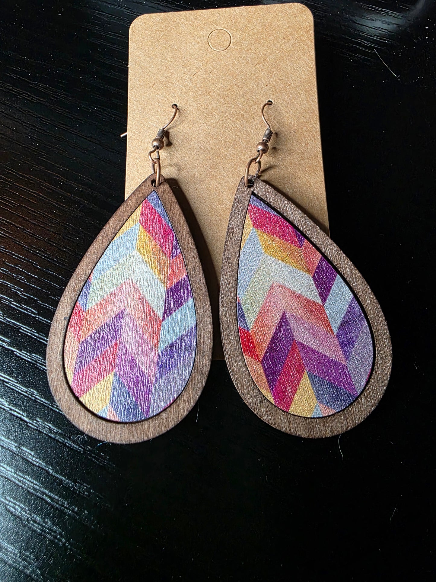 Tribal Chevron Earrings