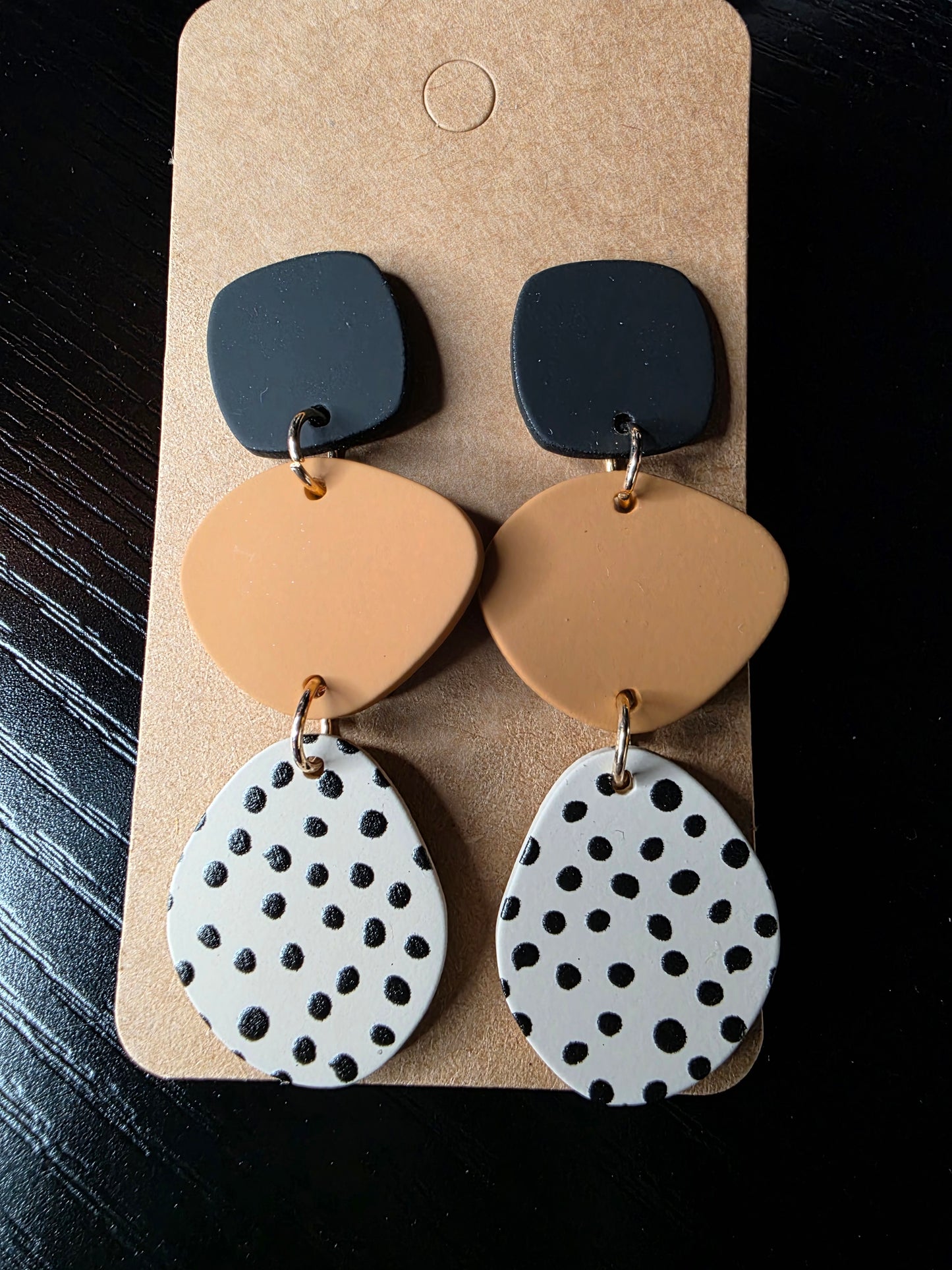 Pumpkin Spice Layers Earrings