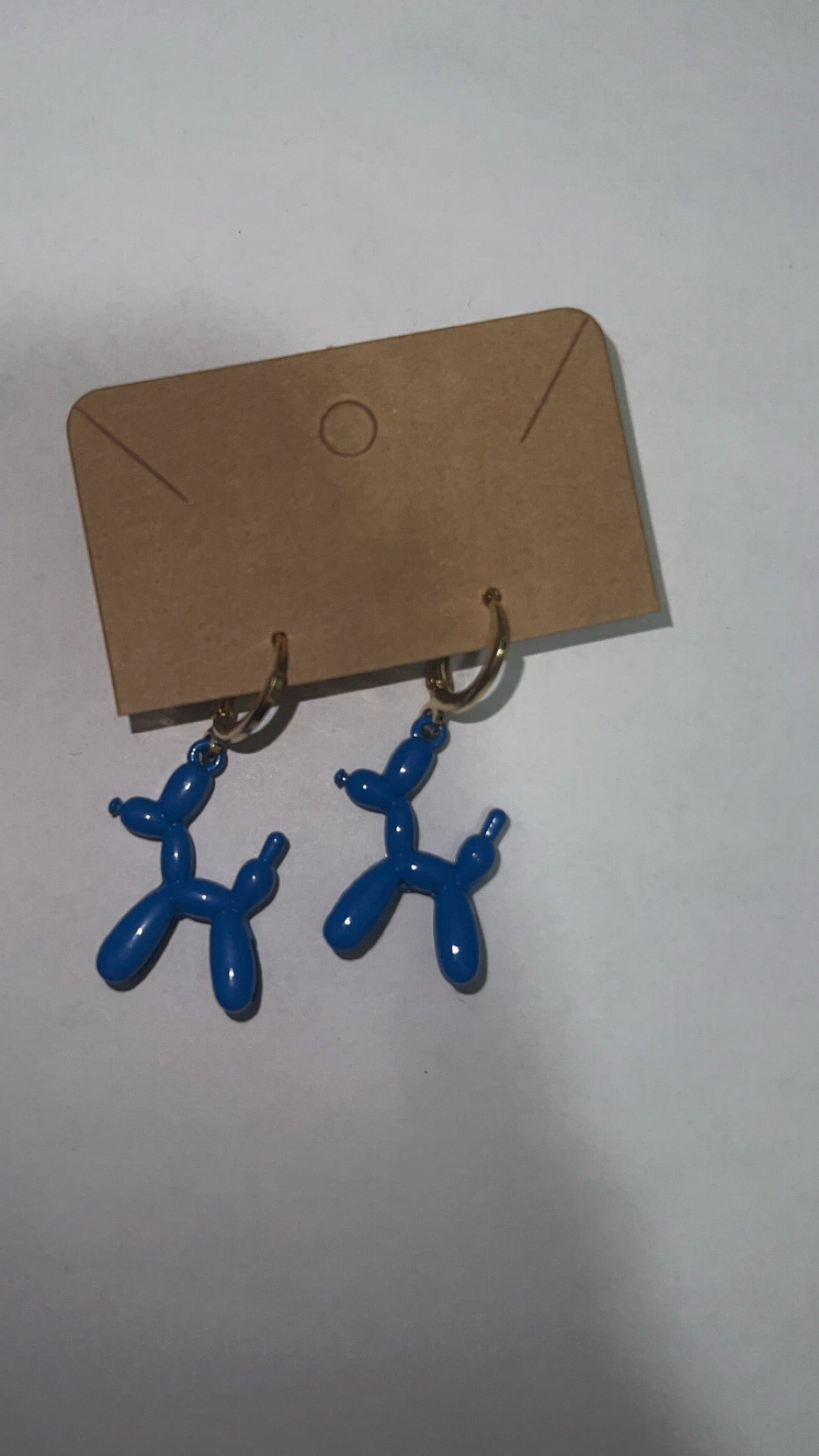 Blue Balloon Earrings