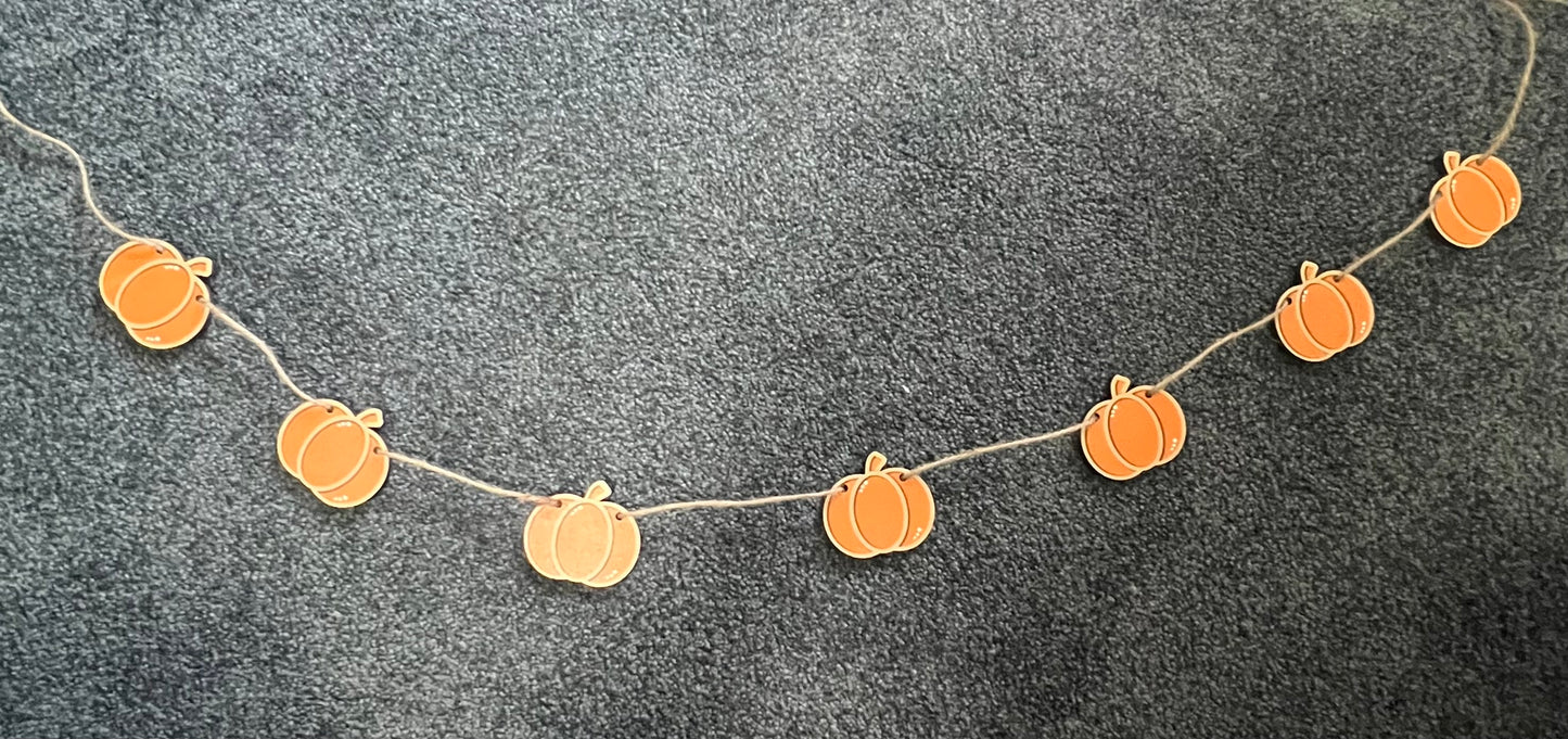 Pumpkin Garland