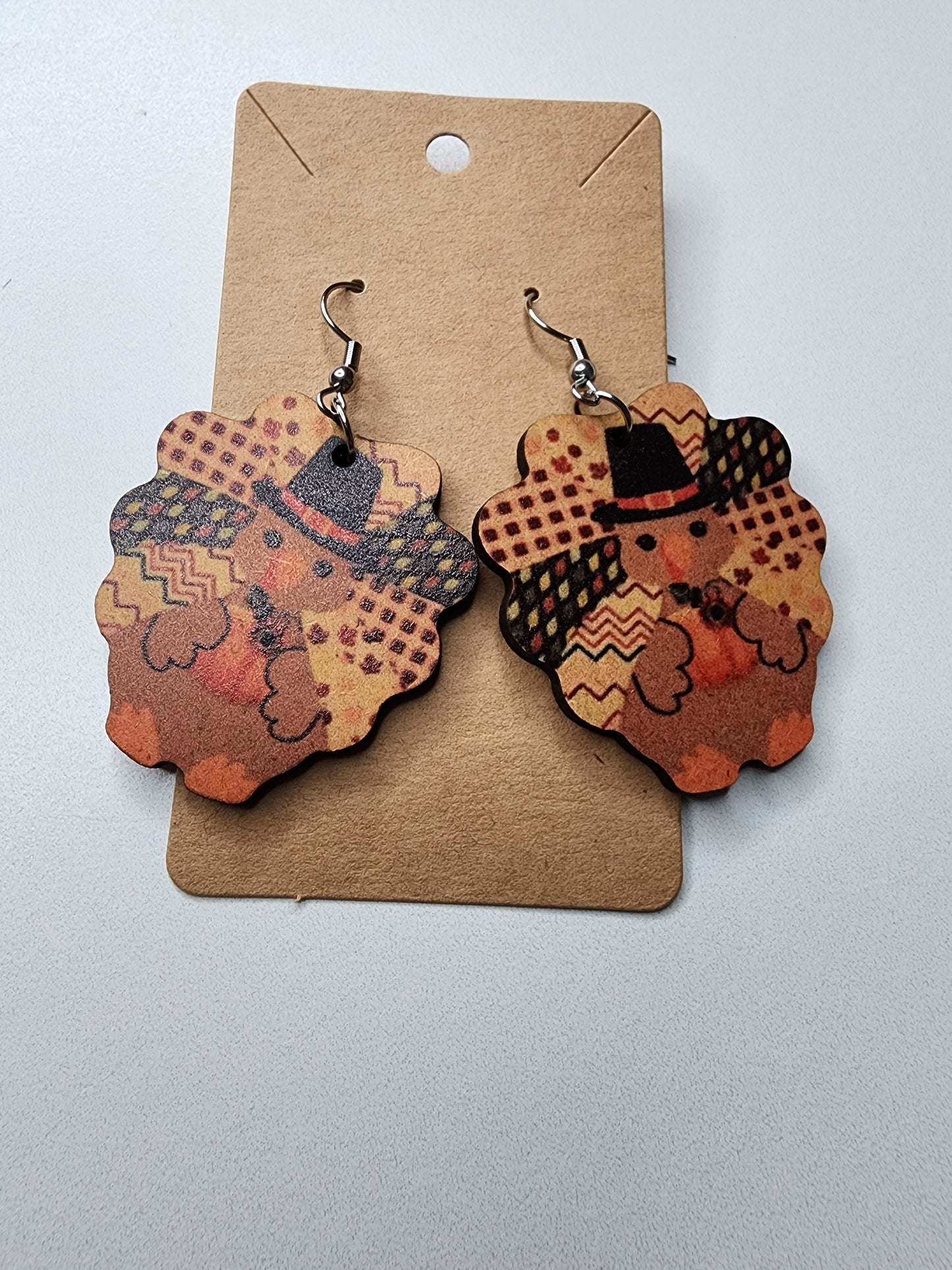 Turkey Dangle Earrings