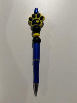 Yellow Paw Print Pen