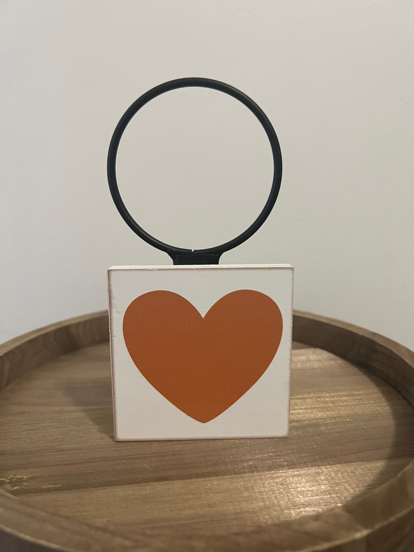 Orange Heart Sign