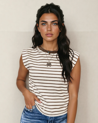 Spring Meadow Striped Top