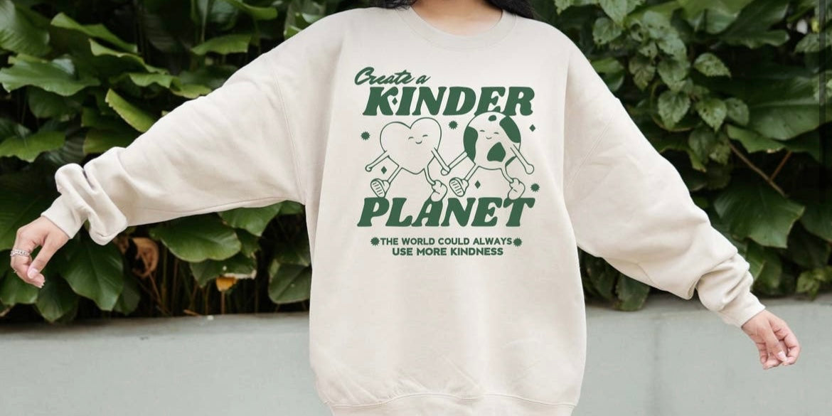 Kinder Planet Crewneck