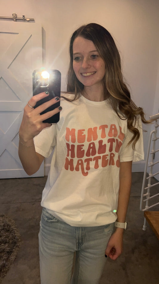 Mental Health Matters Tee (White)