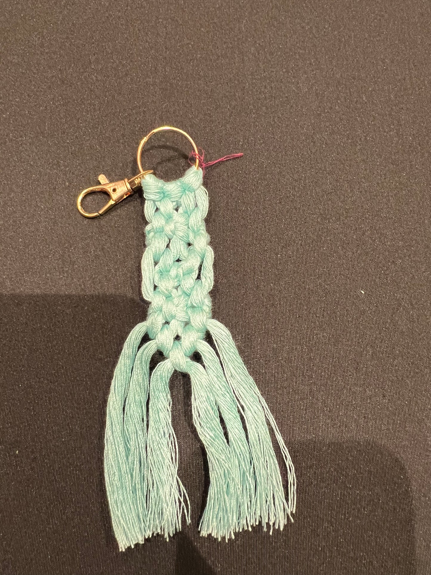 Macramé Key Chain