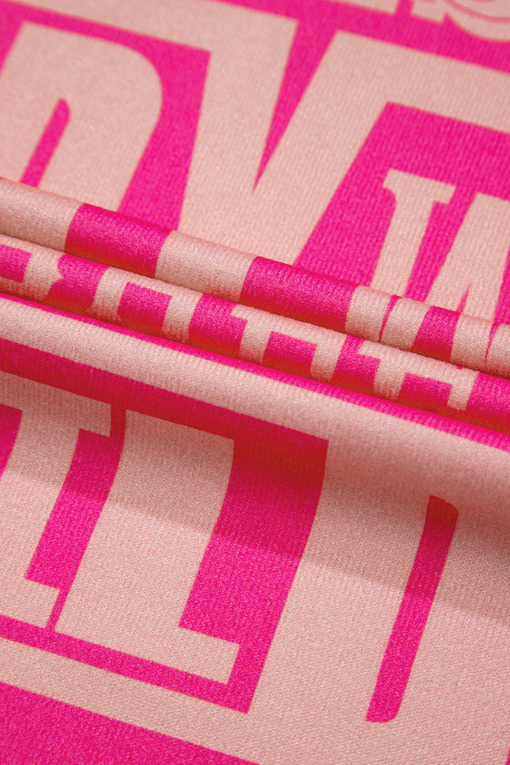 Dark Grey Vintage Letter Print Graphic Loose Tee