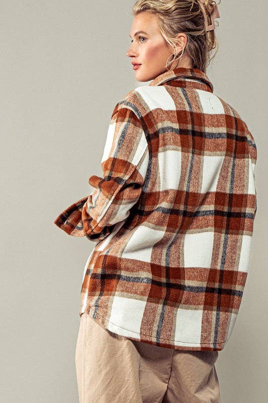 Plaid Perfection Cozy Shacket