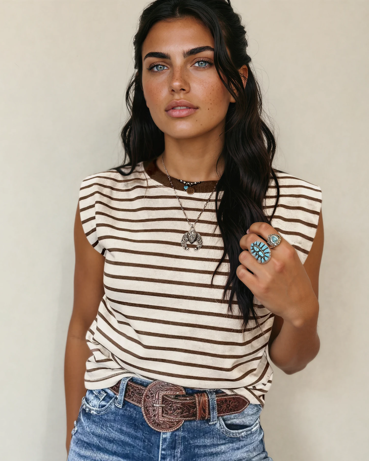 Spring Meadow Striped Top