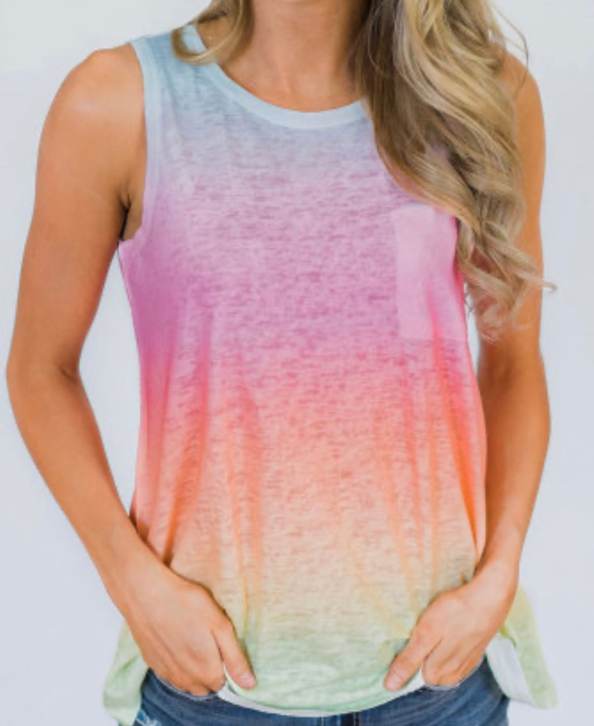 Ombré Summer Colors Tank