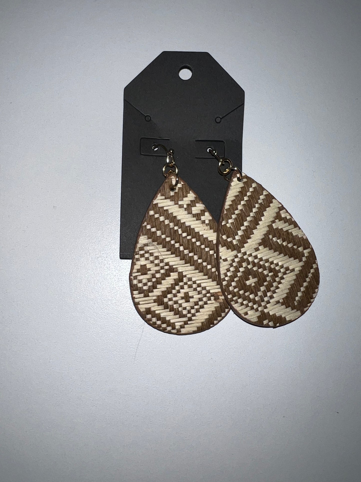 Aztec Woven Earrings