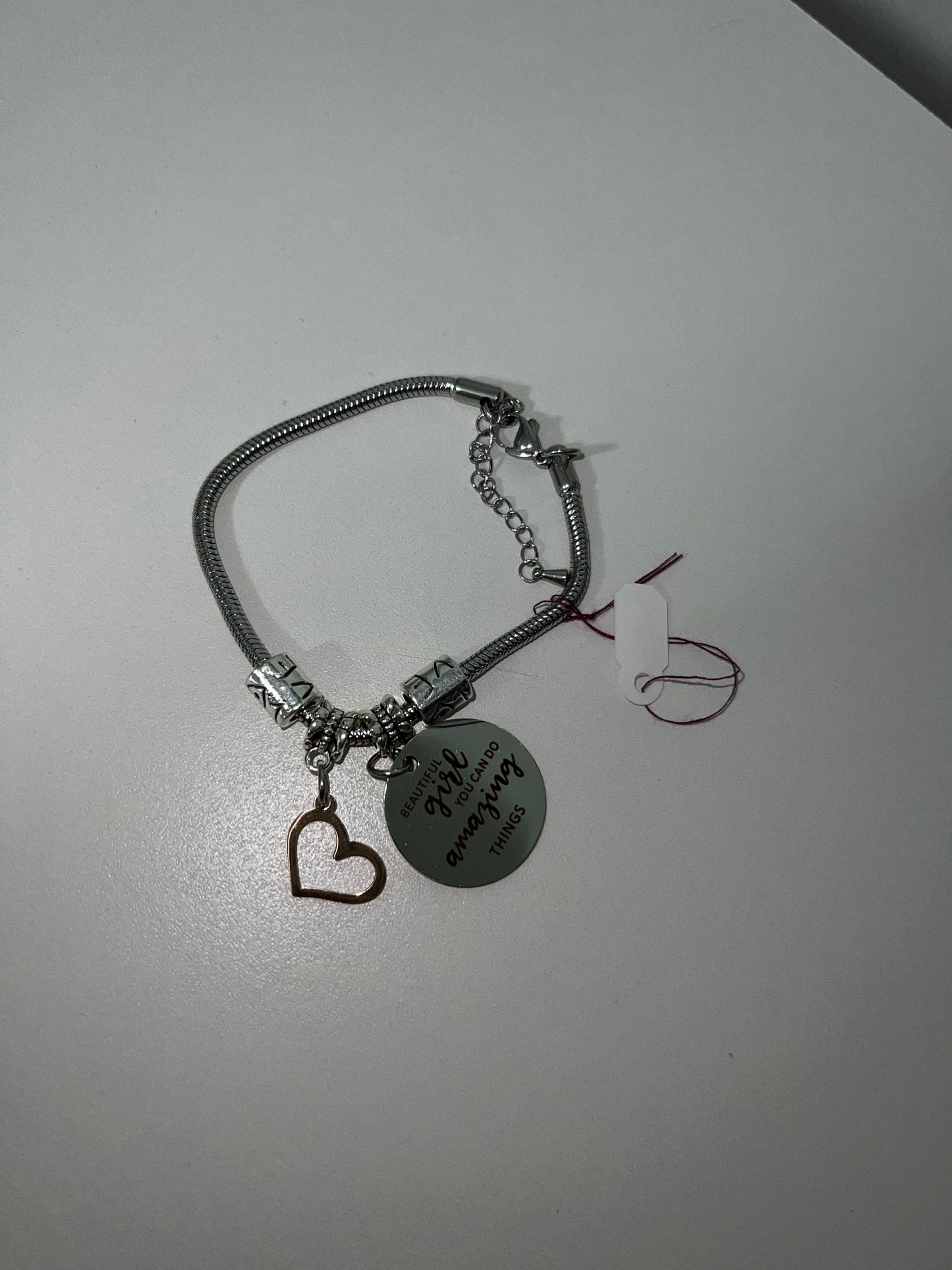 Beautiful Girl You Can Do Amazing Things Bracelet