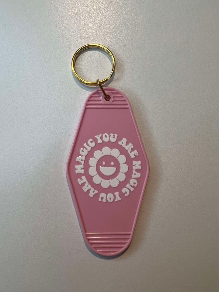 Motel Keychains-Quotes/Positive