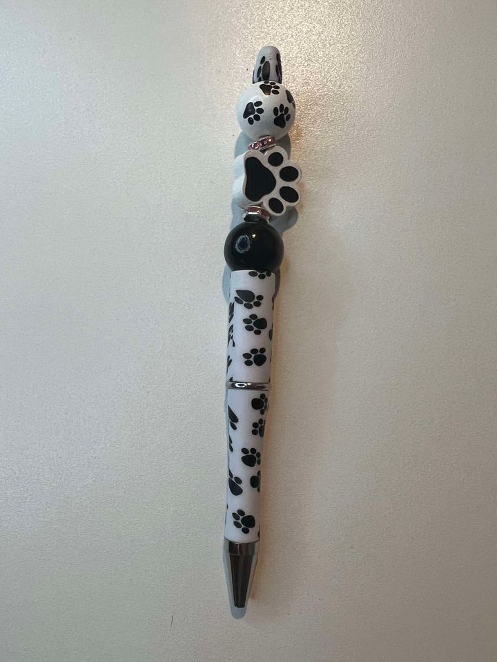 Beaded Pens-Paw Prints