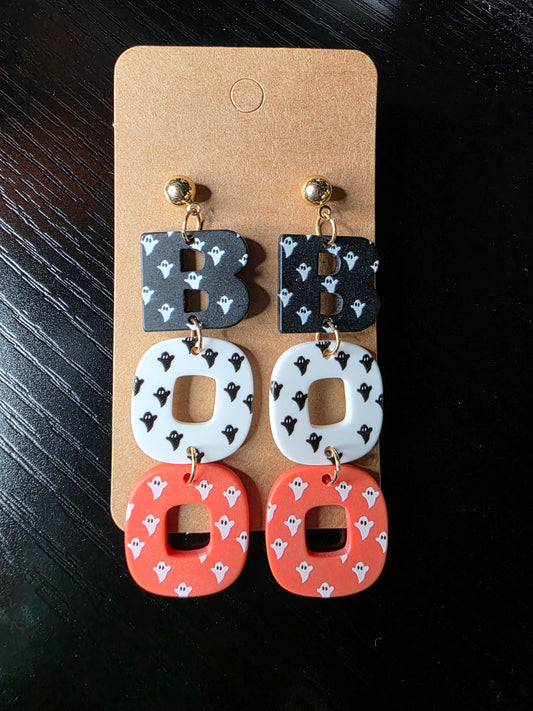 Spooky Boo Dangles Earrings