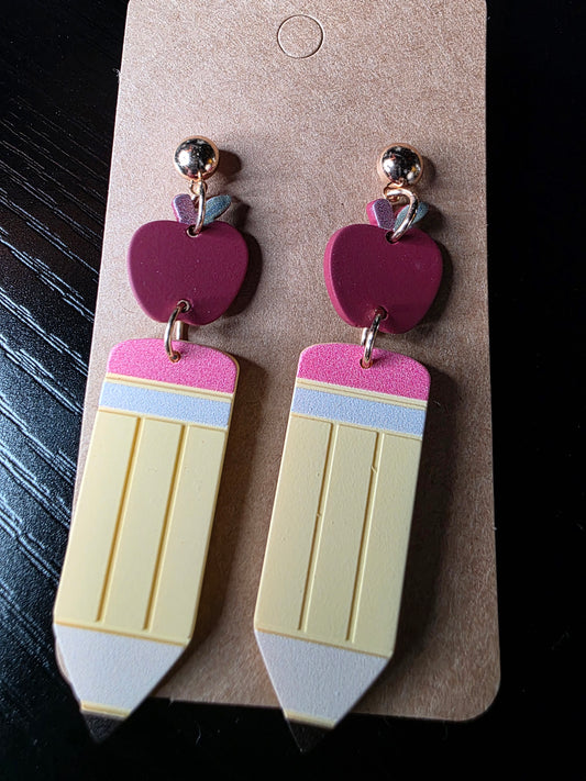 Back to School Earrings