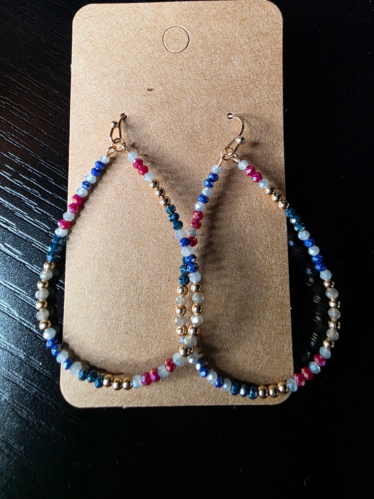 Desert Sunset Teardrops Earrings