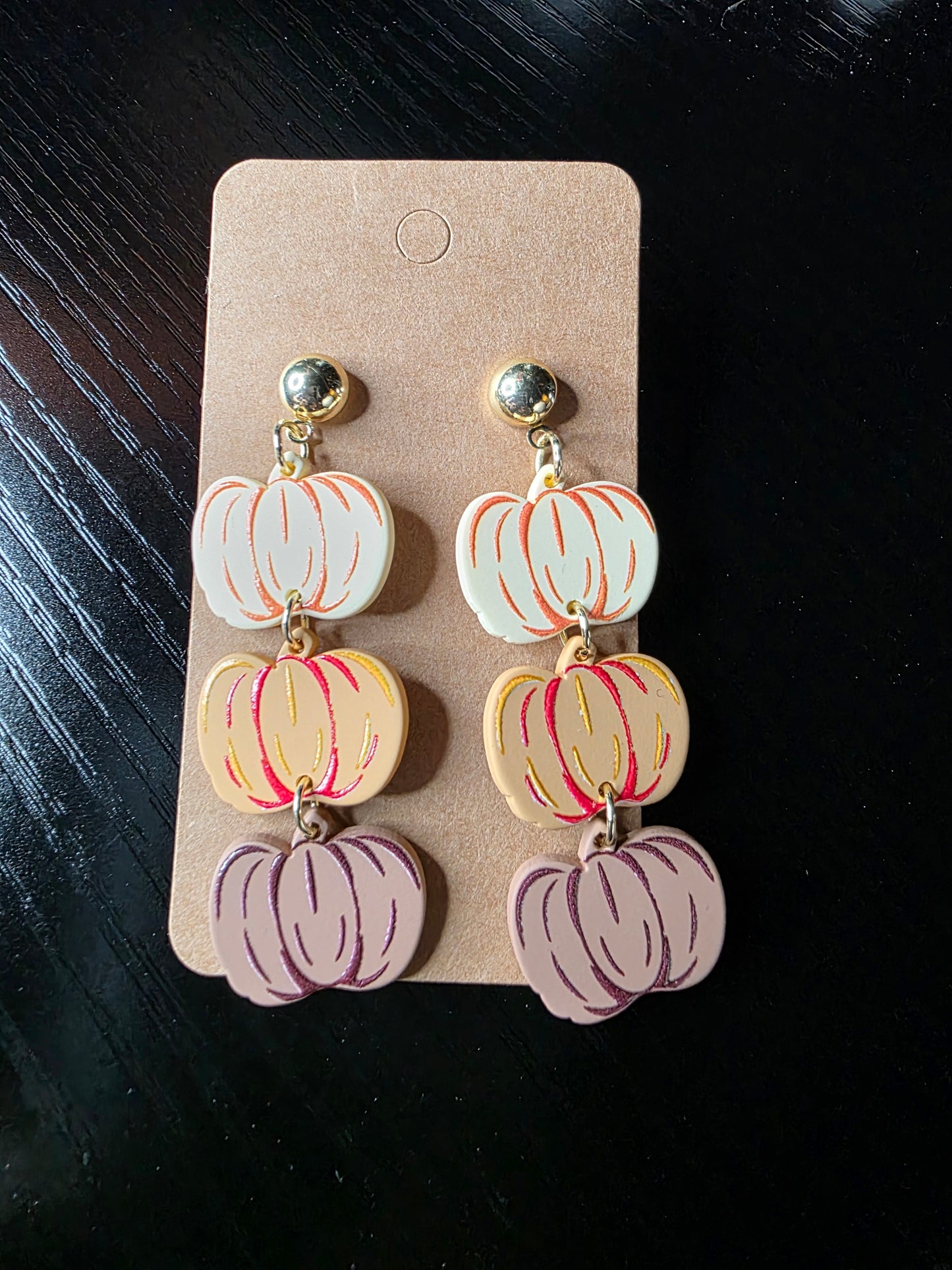 Pumpkin Patch Cascade Earrings