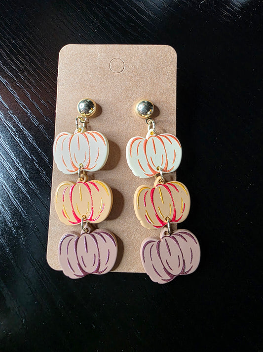 Pumpkin Patch Cascade Earrings