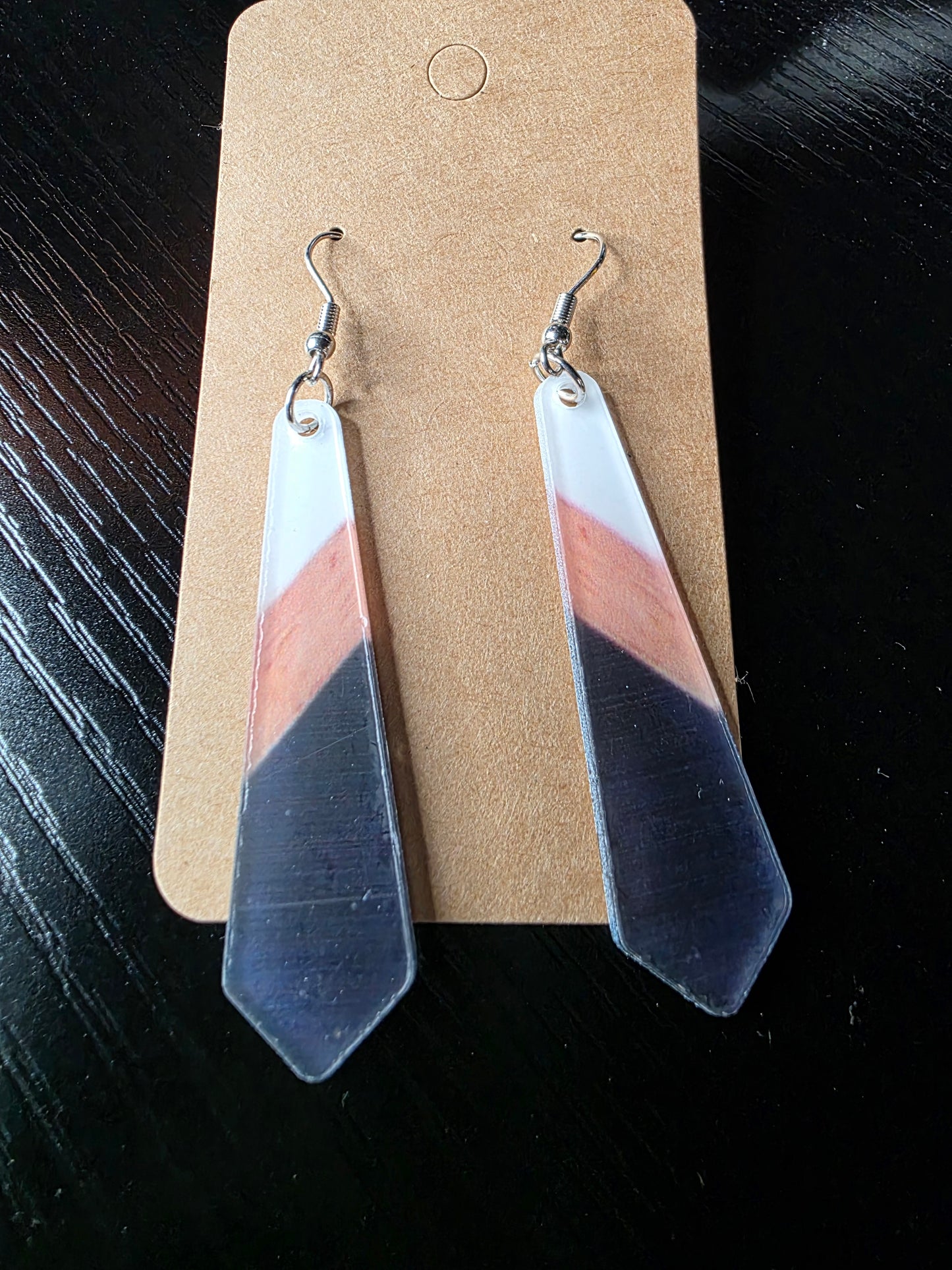 Modern Edge Drops Earrings