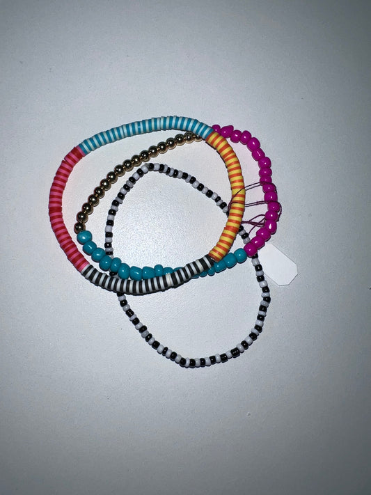 Multi-Colored Bracelet Set