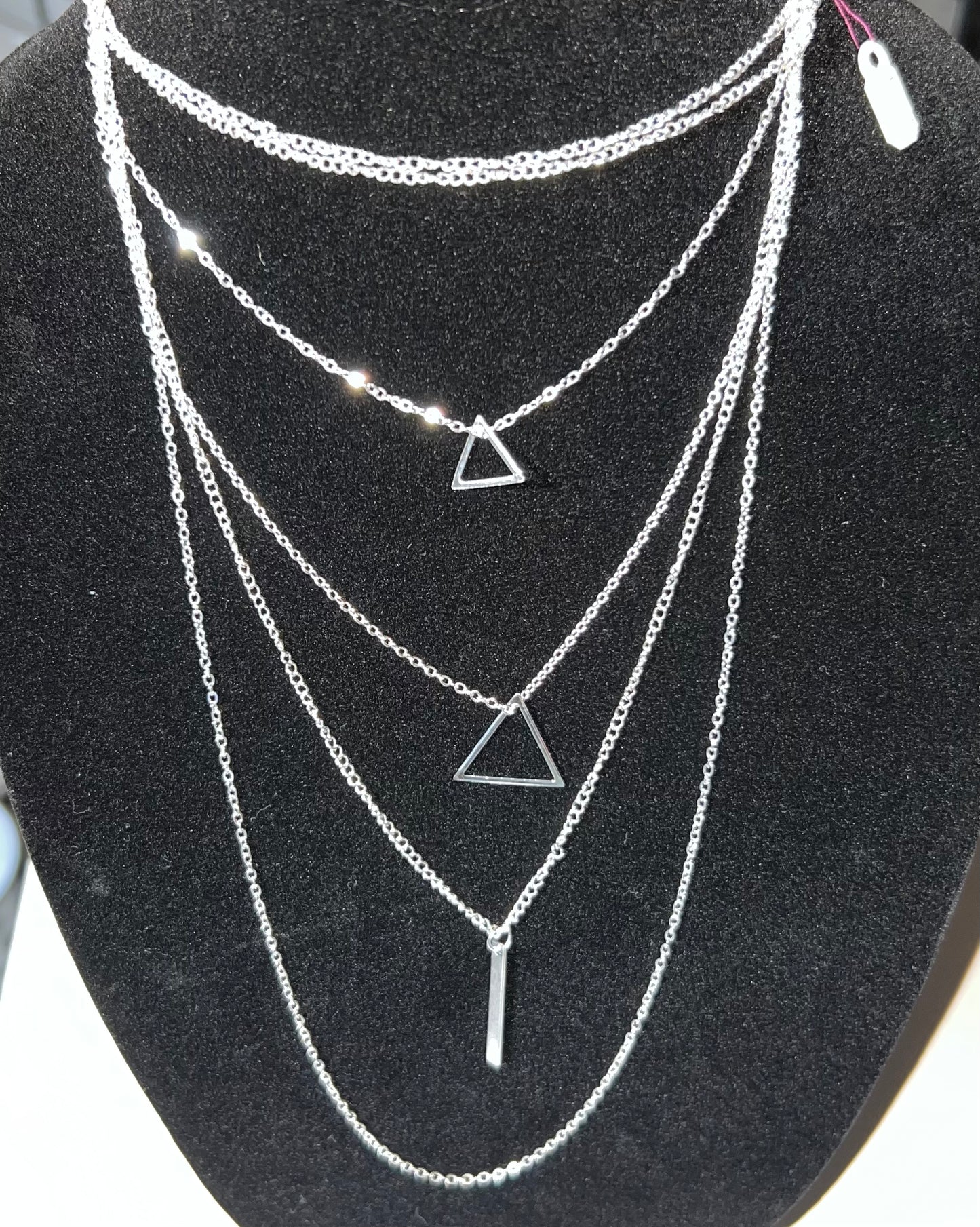 Triangle Layered Necklace